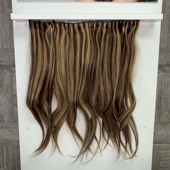Highlights #2/7.1 Clip In Hair Extensions 1 piece - Picture 3 of 3